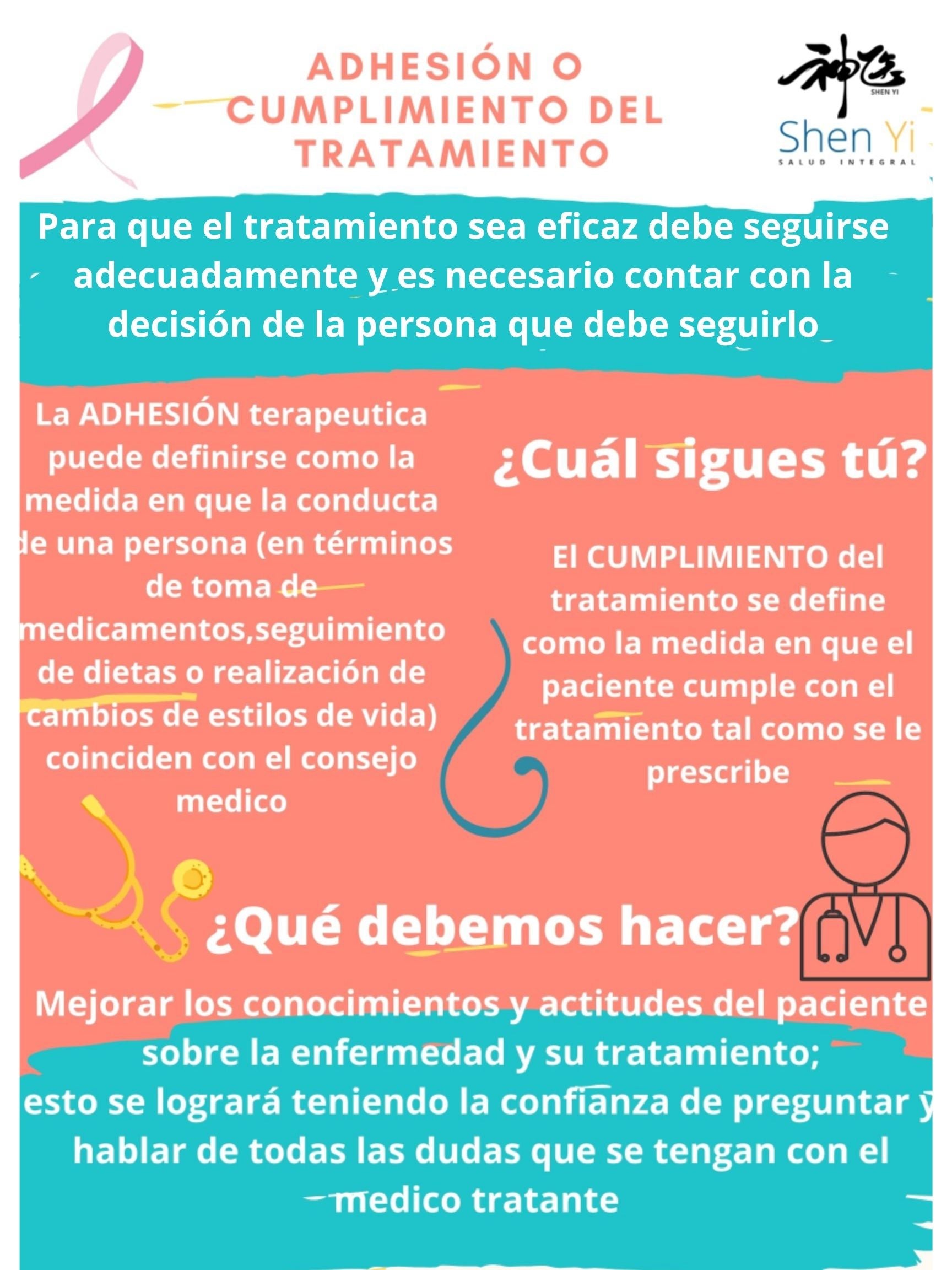 Cumplimiento de un tratamiento